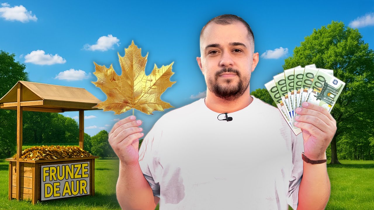 AM LUAT O FRUNZĂ ȘI AM ÎNCERCAT SĂ O VÂND CU 1.000€ 