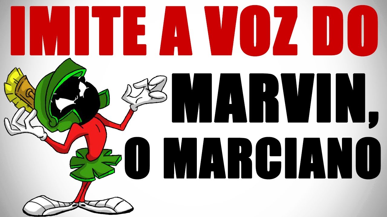 Como imitar a voz do Marvin, o Marciano, (Marvin, The Martian) dos Looney Tunes - Voice Lab