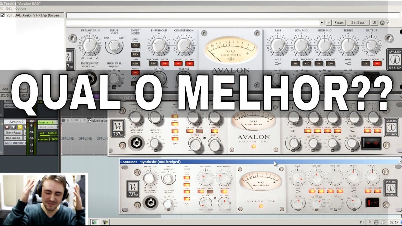3 Plugins Avalon 737 - Qual o Melhor?  ((Comparativo))
