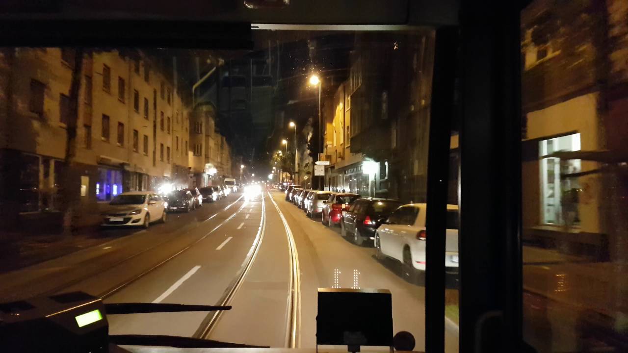 EVAG Linie 196 Vogelheim Hafenverwaltung - Betriebshof Schweriner Straße 4/4