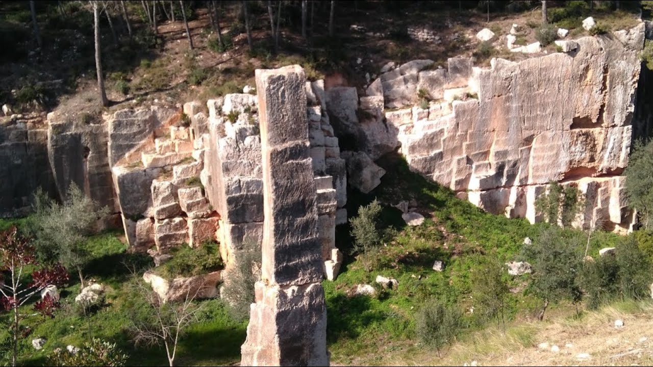 Unique Ancient Quarry in El Medol
