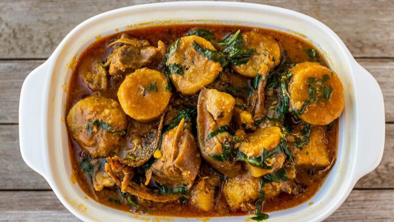 CAMEROONIAN SESE PLANTAINS || Turning Plantains || Unripe Plantain Porridge