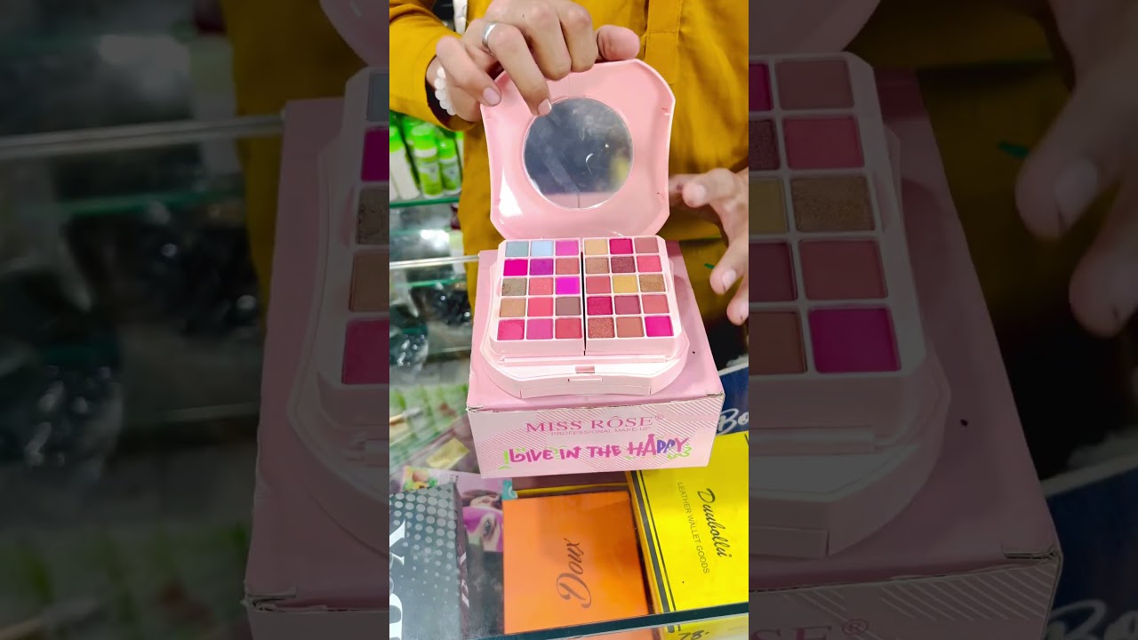 Miss Rose Mini Professional Makeup Kit ||Mini Makeup Box #giftitems #bridelmakup #makeupmess #beauty