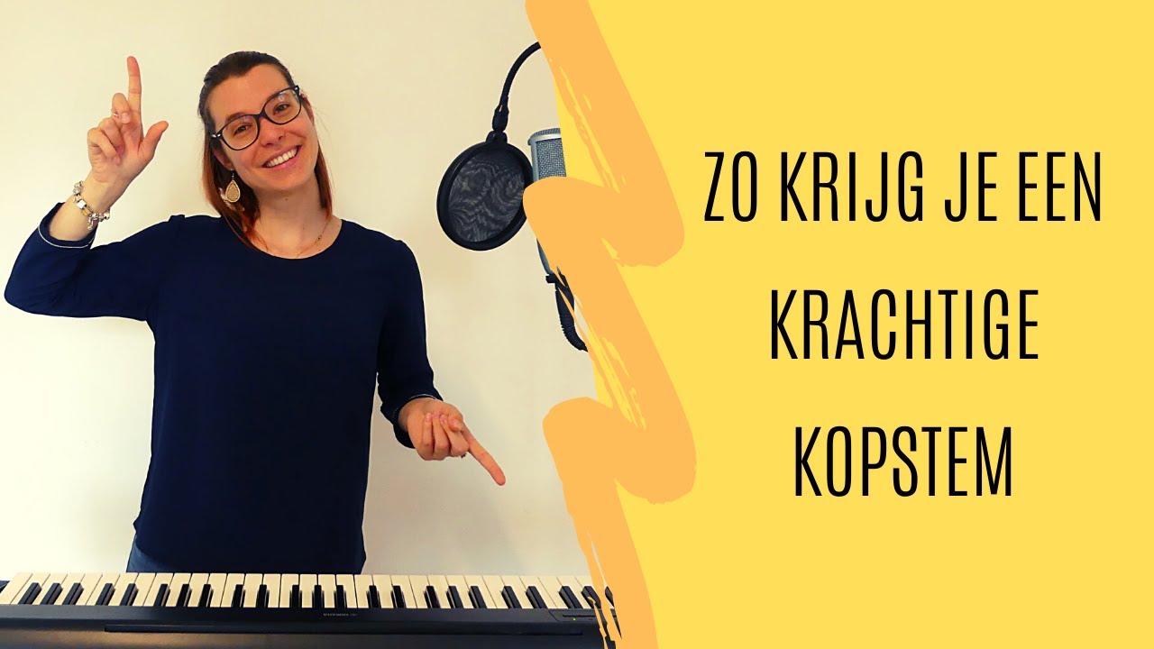 Zo krijg je een krachtige kopstem (incl. 3 praktische oefeningen)