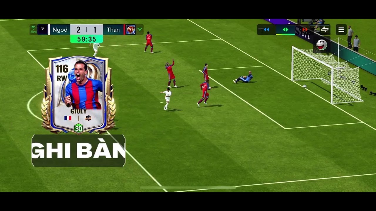 1 trận đấy dể dàng #fcmobile 