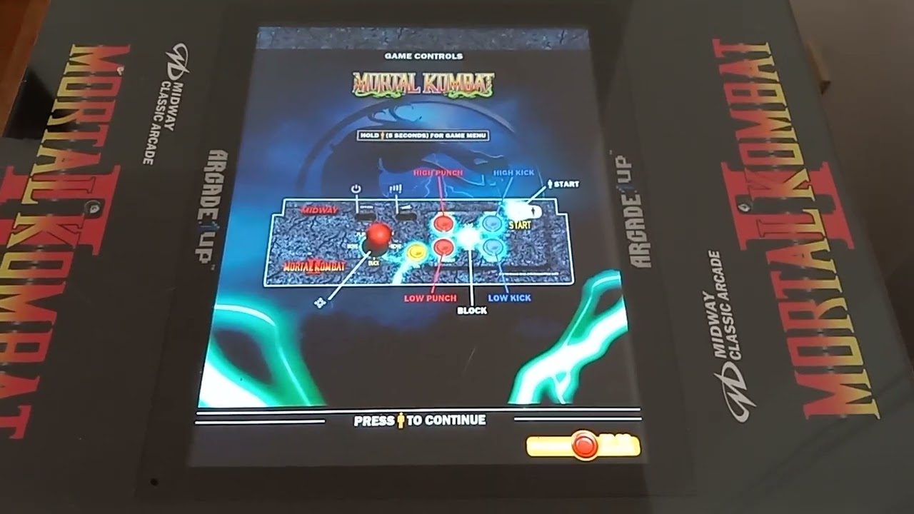 Mortal Kombat 2 arcade cocktail table review