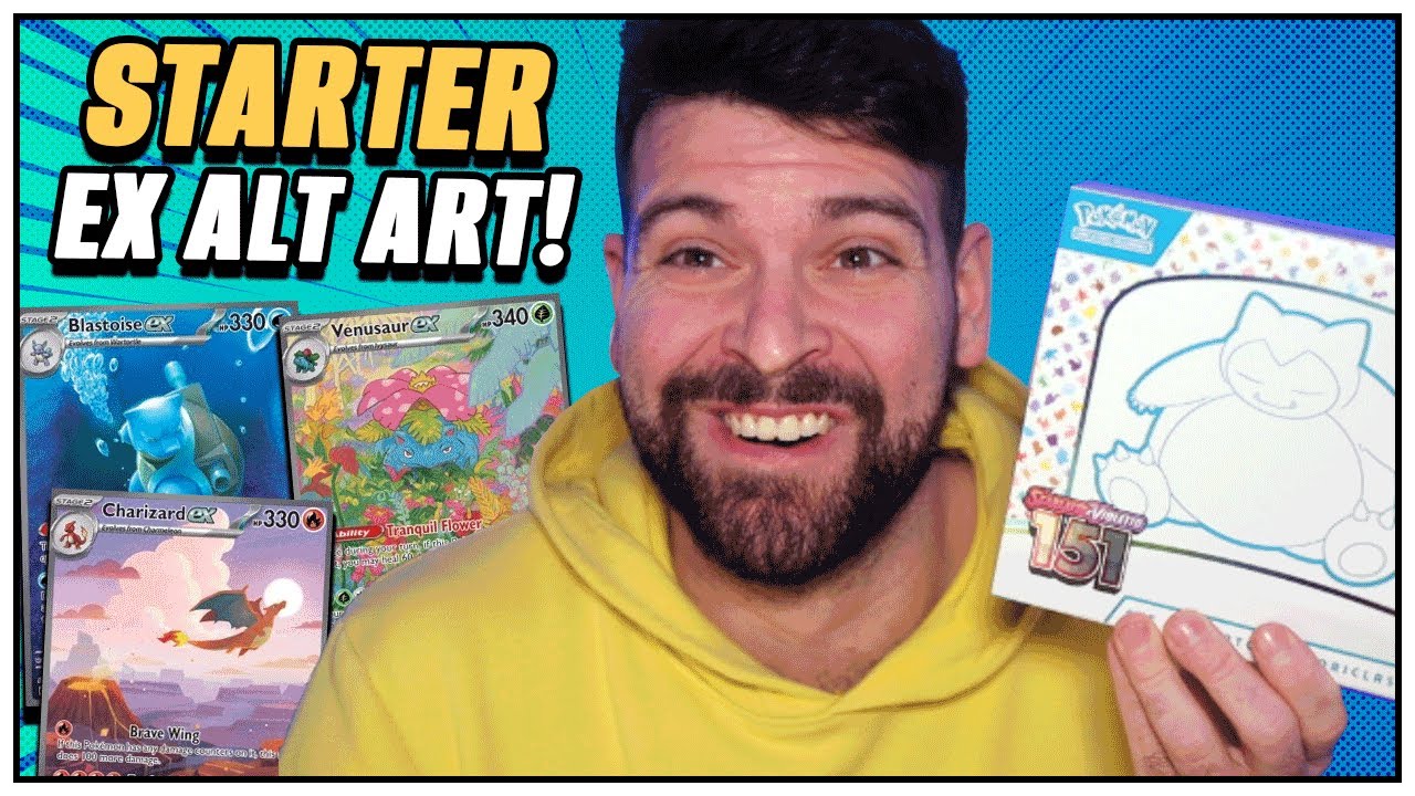 Ho APERTO un ETB di 151 e ho TROVATO uno STARTER SECRET SPECIAL ART RARE! 🤩​