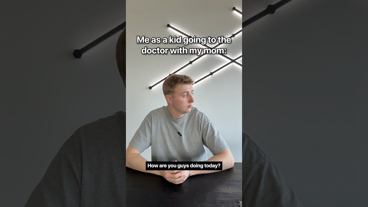 When You Go To The Doctor With Your Mom