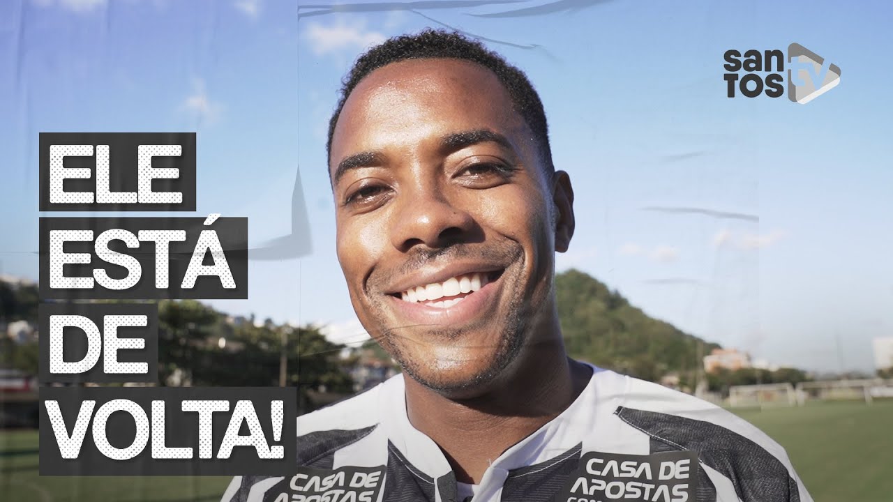 ROBINHO EST&Aacute; DE VOLTA AO SANTOS FC!
