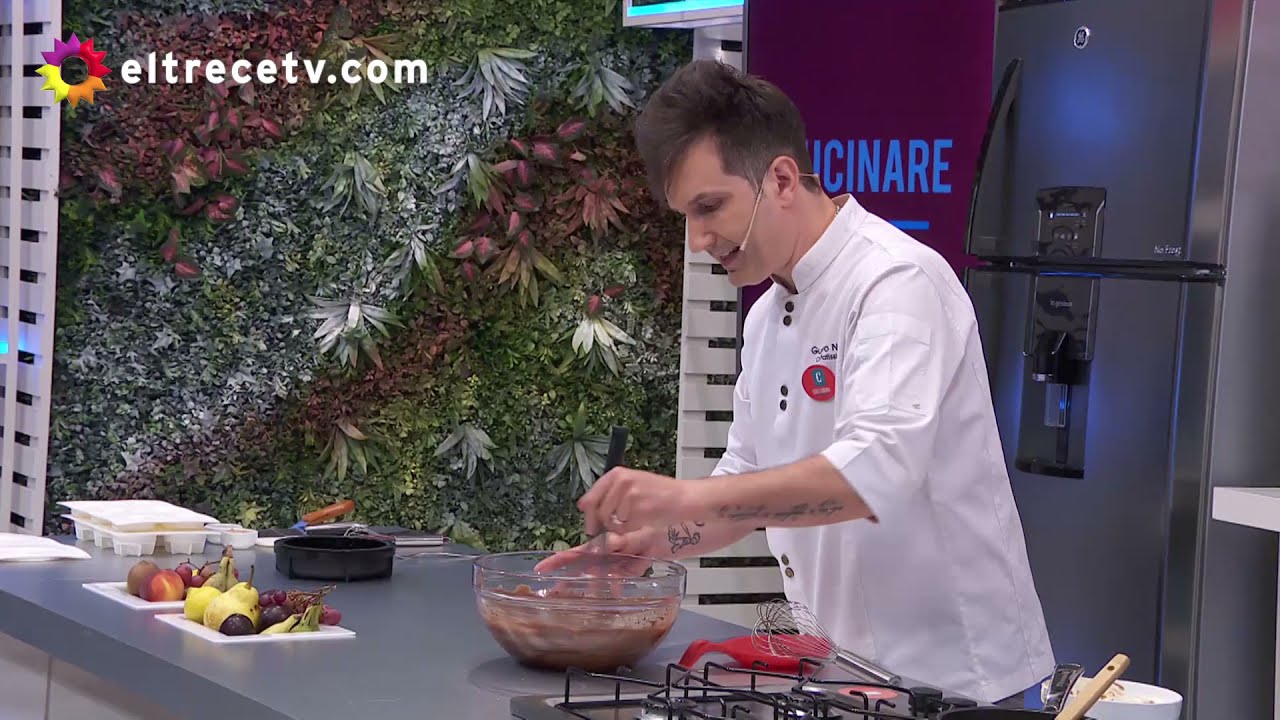 MARQUISE con CREMOSO de dulce de leche y MOUSSE de chocolate