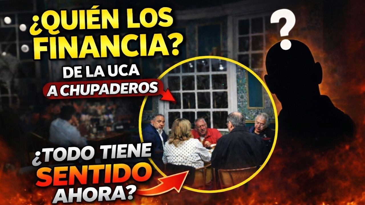 NUEVA REUNIÓN DE OPOSITORES!! DE LA UCA A CHUPADEROS!! QUIÉN LOS FINANCIA? TODO TIENE SENTIDO AHORA?