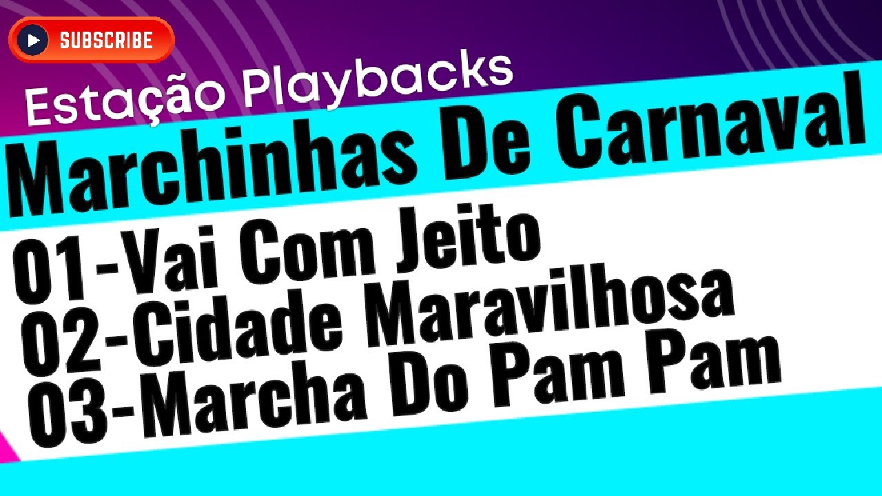 Marchinhas De Carnaval 3- Playback