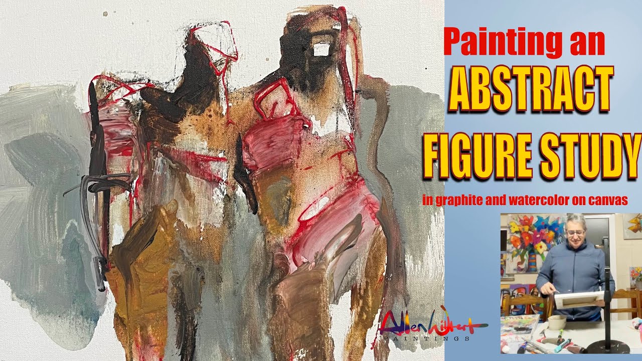 Abstract Figure painting