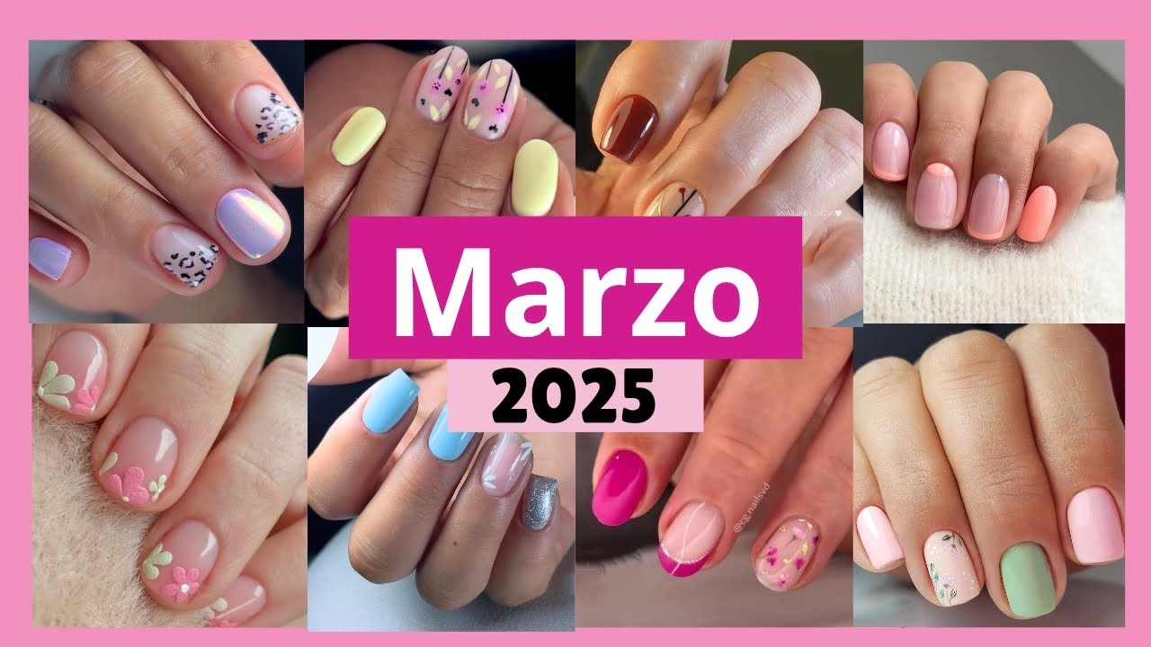Tendencias en Uñas para MARZO PRIMAVERA 2025/Colores de moda para tus diseños