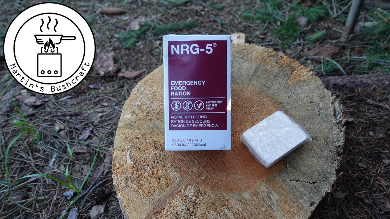 NRG-5 Notnahrung f&uuml;r den Fluchtrucksack | Martin&acute;s Bushcraft