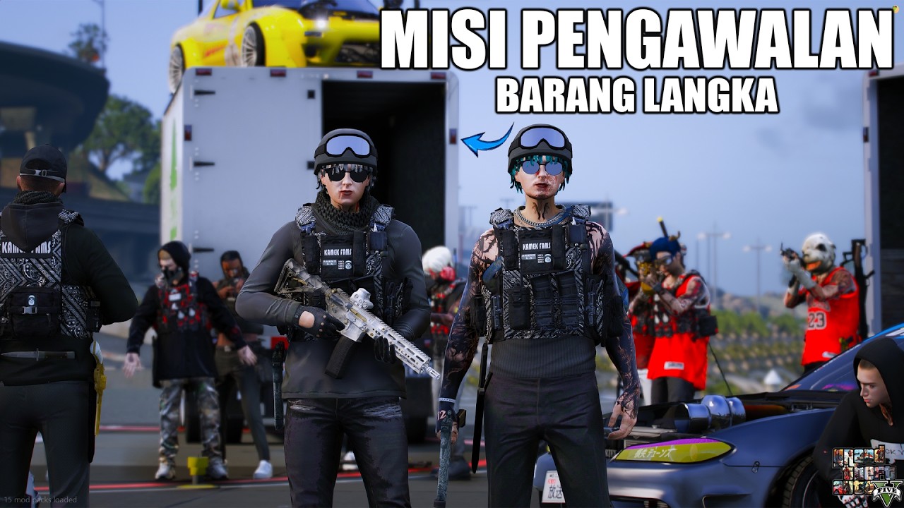 MISI RAHASIA DARI DOBRAK ELITE DAN BARANG LANGKA!!!   GTA 5 ROLEPLAY INDONESIA!!!!