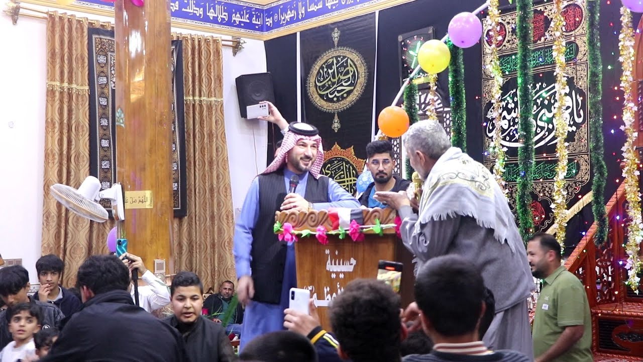 هوسات الشاعر عزيز الفيصلي والشاعر كرار البصيري ذكرى ولادة الامام المهدي (عج)