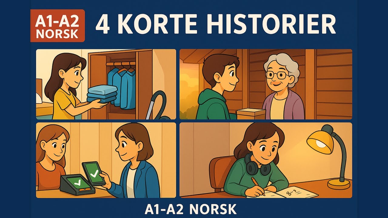 Lær norsk med korte historier | Norwegian Connect.