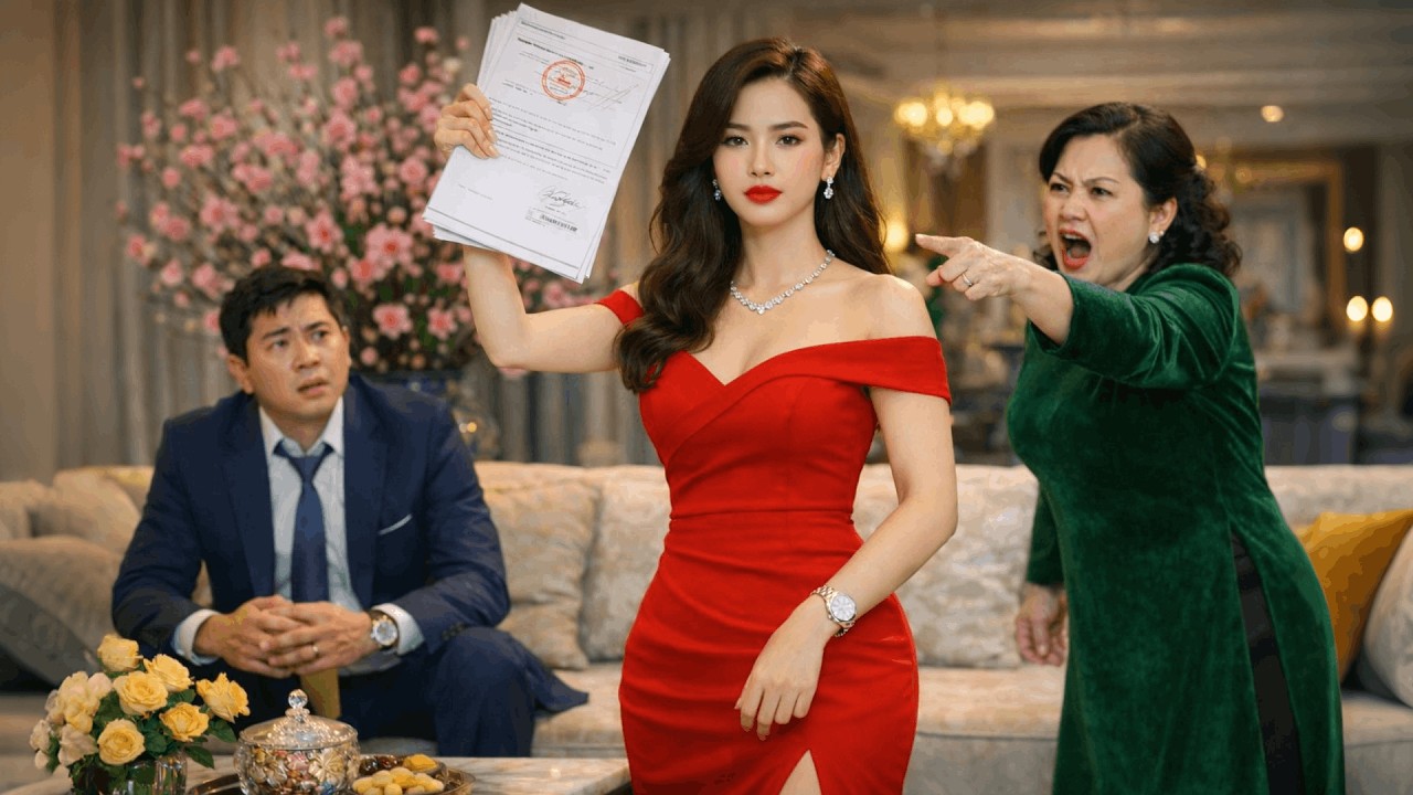 Mẹ Chồng Đuổi Con Dâu Ra Khỏi Biệt Thự Sau Tết –Không Ngờ Cô Lấy Giấy Tờ Ra, Cả Nhà Tái Mặt