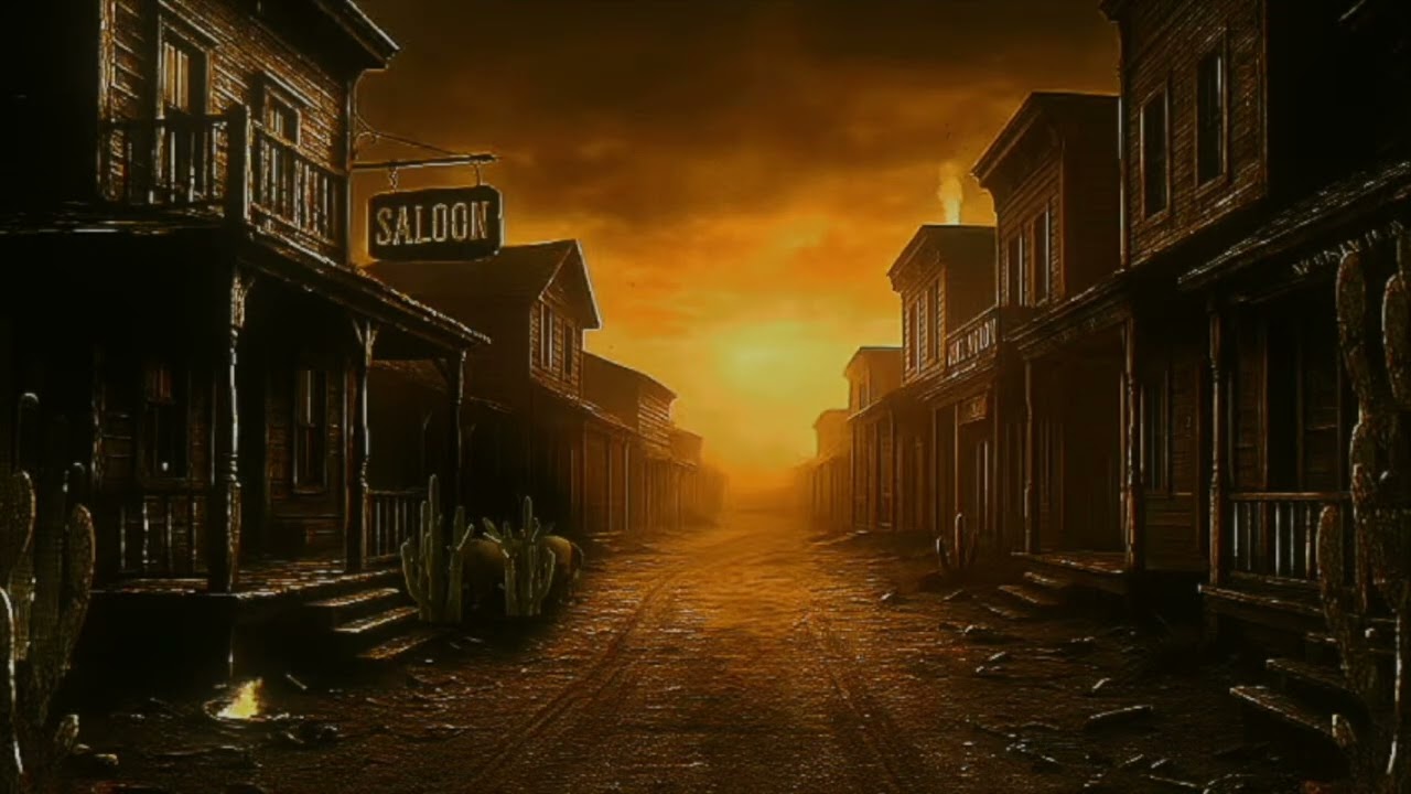 Whiskey, Wood & Western Nights 1888 ၦ🐴 Saloon Ambience in Yellowstone Country