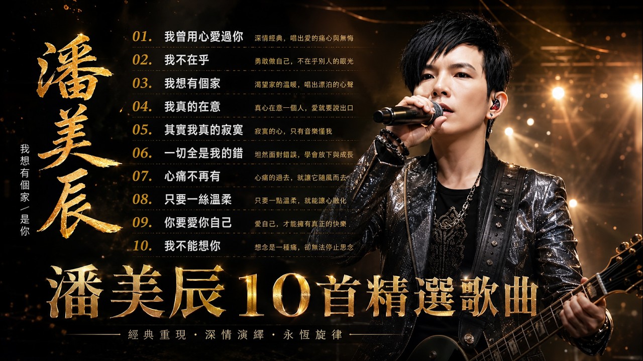 潘美辰 [潘美辰70 80 年代金曲] 🔴 潘美辰 ~ 老歌，難忘的回憶 🌹 國語懷舊專輯潘美辰  [動態歌詞] Lyrics [高音質] ✔我曾用心爱过你, 其实我真的寂寞, 我想有个家, 我不在乎