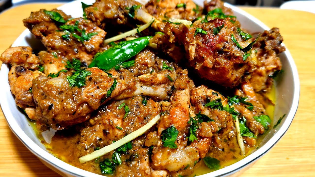 Have you ever made black pepper chicken stir-fry like this? / chicken kadhi recipe