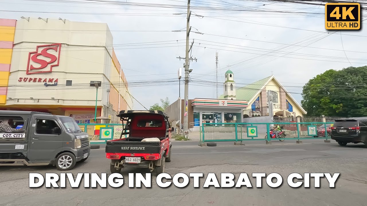 A Cloudy Morning Drive from Mall of Alnor Basement Parking Area | Driving in Cotabato City