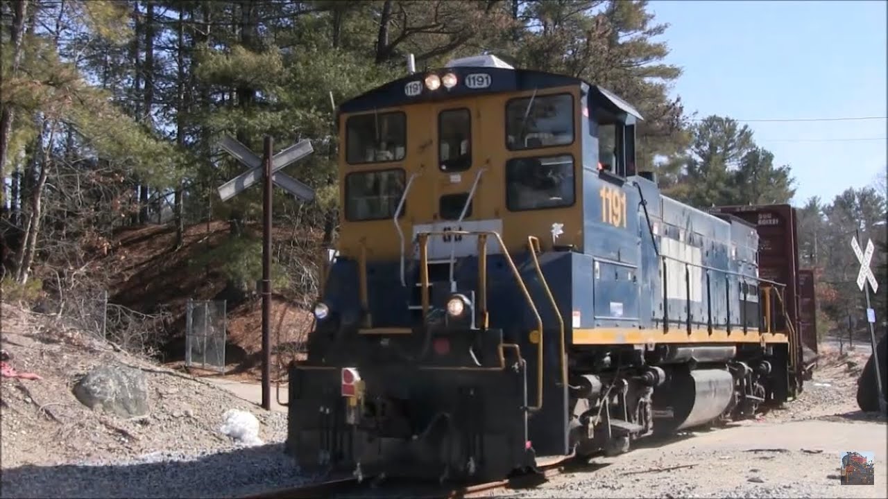 Dormant Rail Line Revived after 3 Years - Milford Industrial Track - 2021