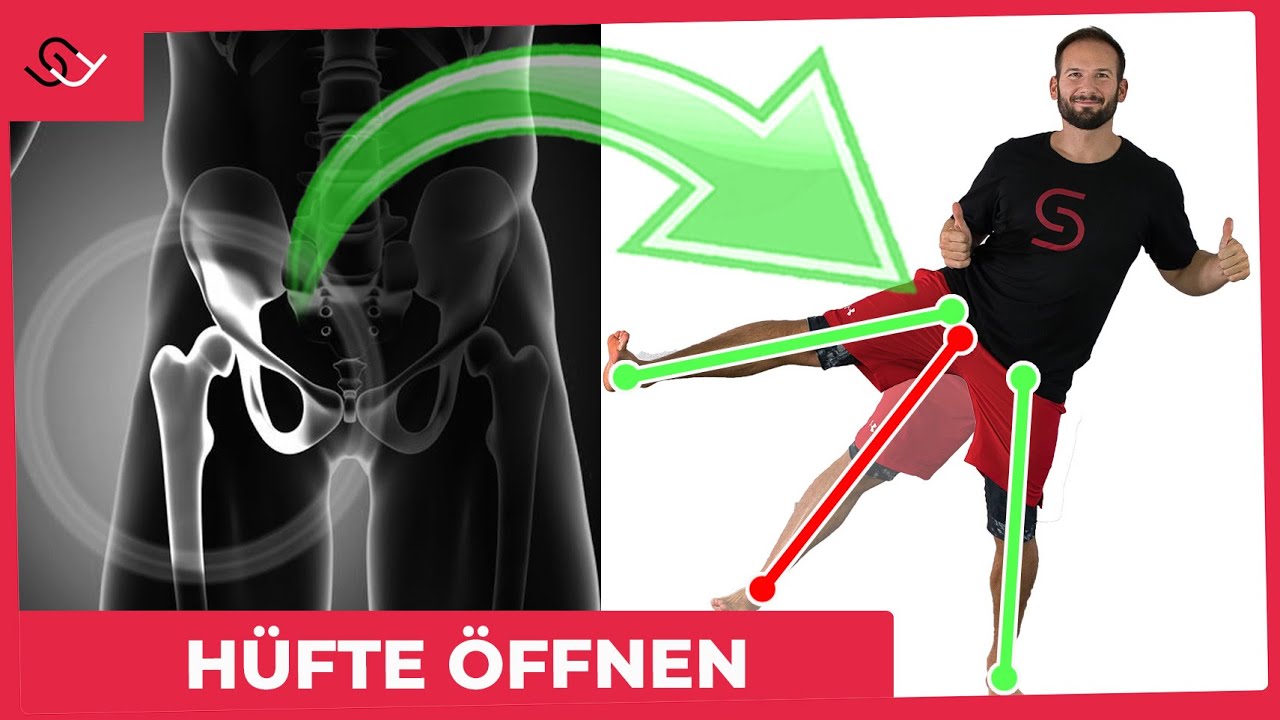 Hüfte öffnen - Das musst du wissen + 2 einfache Übungen