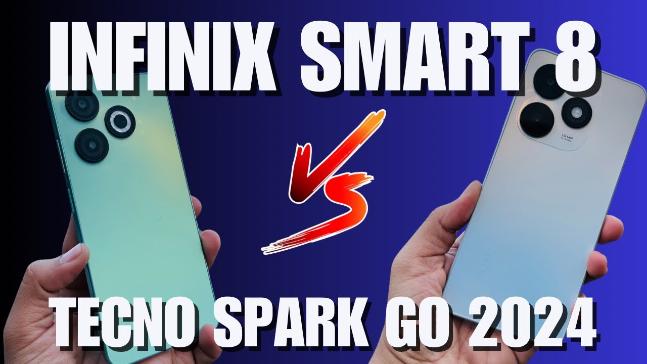 INFINIX SMART 8 VS TECNO SPARK GO 2024 -  PAREHO LANG NG SPECS ANO BA PINAG KAIBA|Phone Comparison |