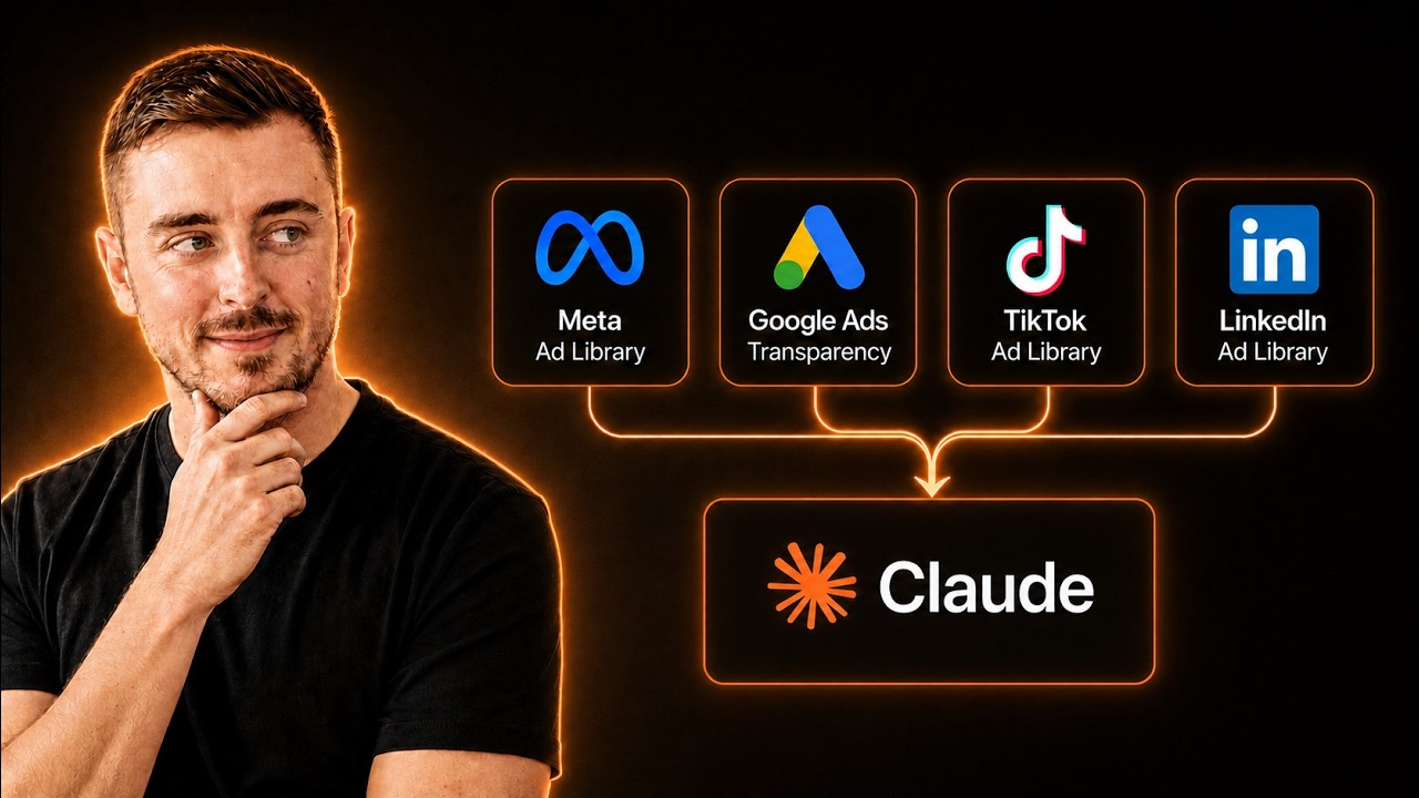How I Use Claude to Spy on Competitors' Ads