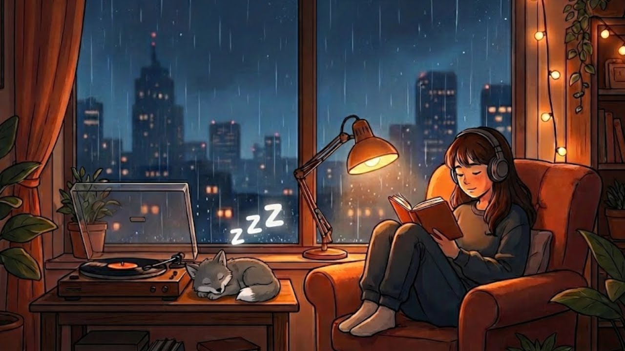 Lofi for Cozy Nights ☕ Beats to Study, Sleep and Relax [No Ads - 6 Hours]