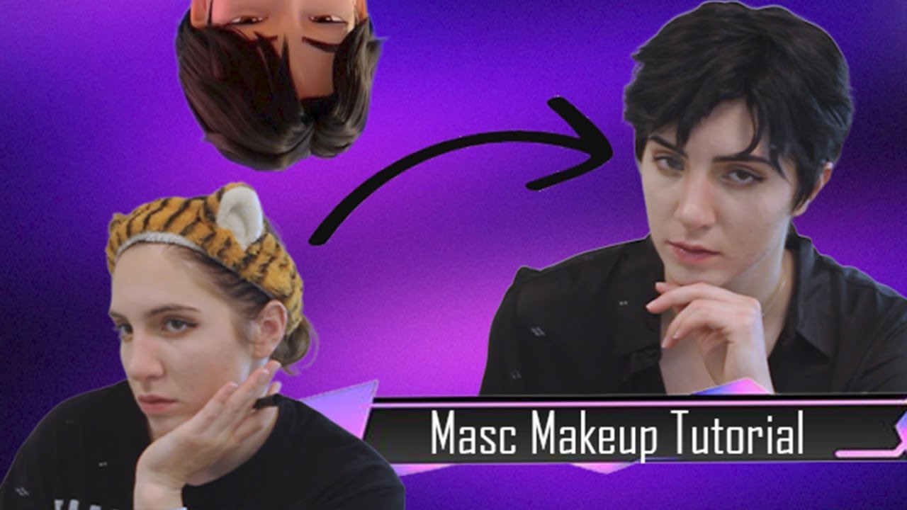 Masculine Makeup Tutorial - Jinu (Kpop Demon Hunters)