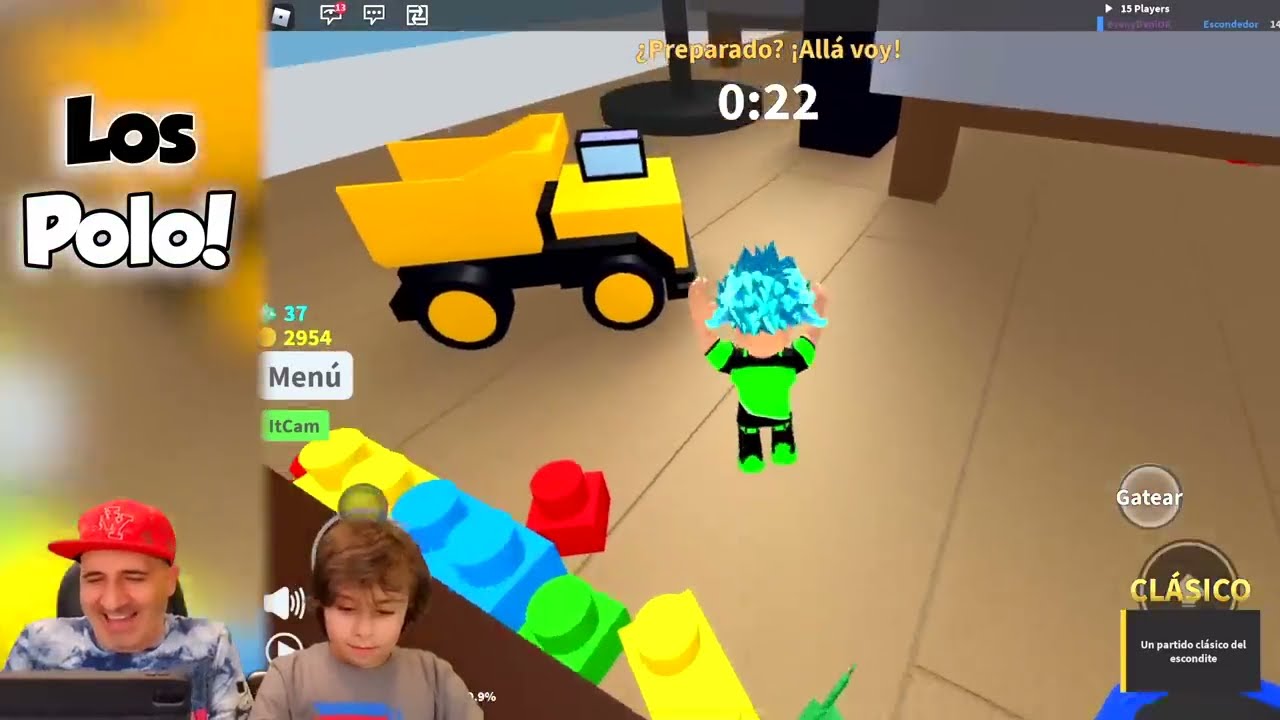 Los REYES del ESCONDITE!! Los Polo en ROBLOX HIDE n SEEK