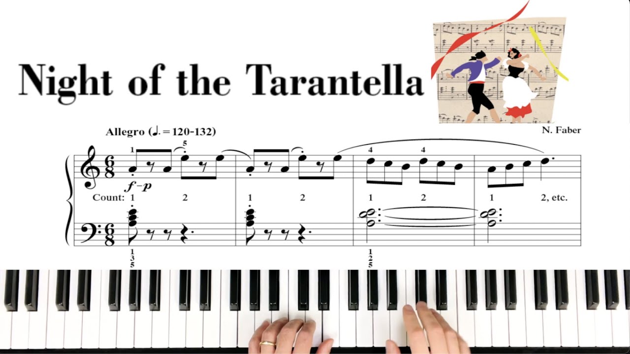 Night of the Tarantella (Piano Adventures - Level 3A Lesson Book)