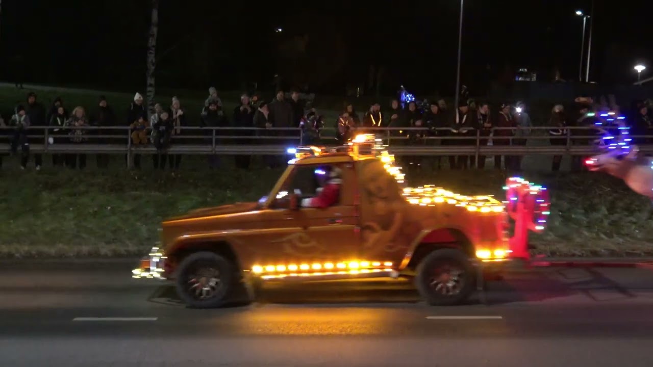 Auran jouluvalokulkue 29.11.2025