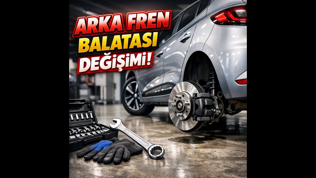 Renault Espace V 2019 Arka Fren Balatası Değişimi | Evde Kendin Yap