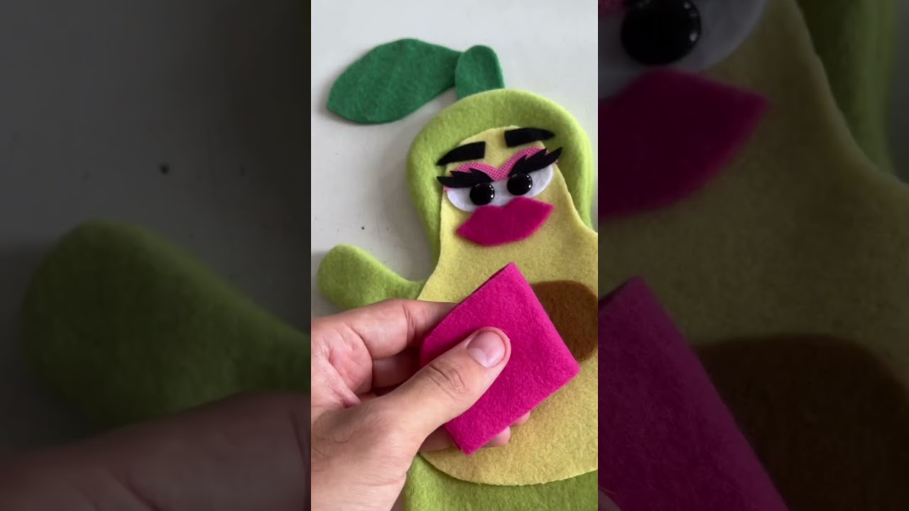 Titere Potaxie #humor #manualidades #potaxie #aguacate #titeres #comedia #creatividad #arte