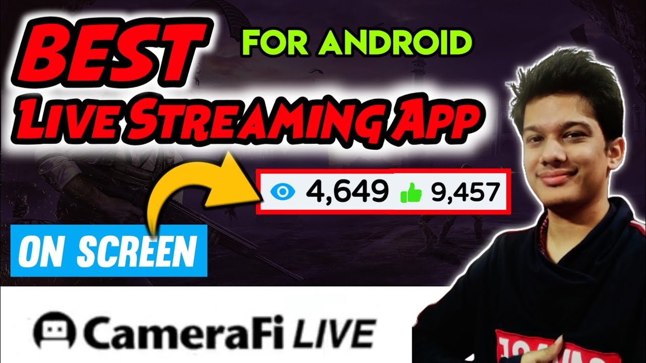 Best Live Streaming App For Android | CameraFi Live Complete Tutorial [Hindi]