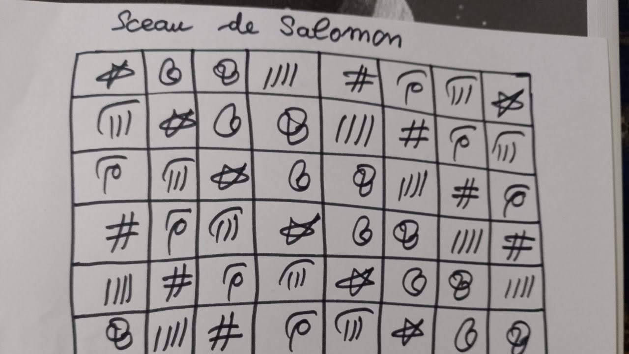 un puissant sirr du sceau de Salomon secret khatim Souleymane bouy fadj mbolem hadio par...