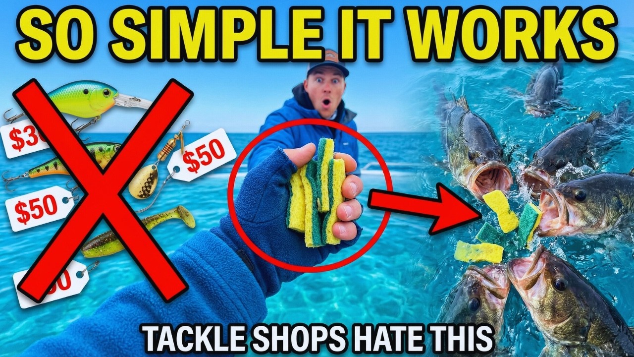 How a Small Kitchen Sponge Can Outperform Expensive Lures — Beginner-Friendly Fishing Hack