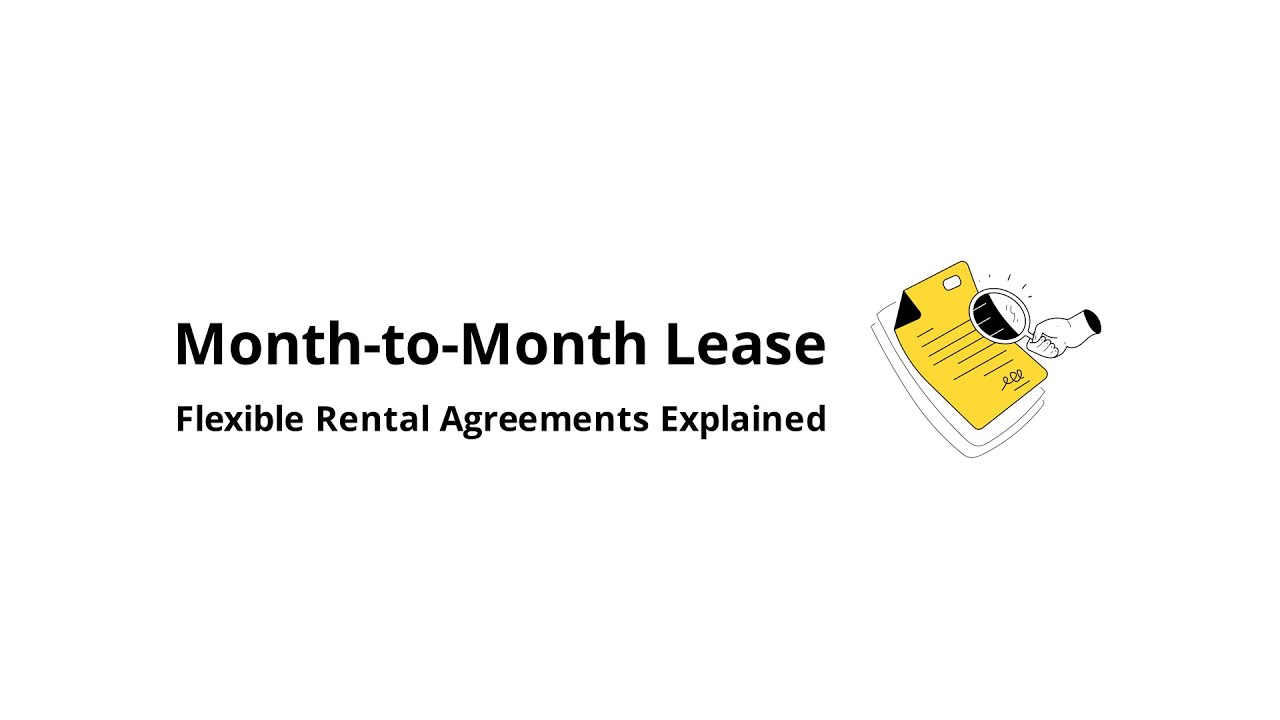 What Is a Month-to-Month Lease?
