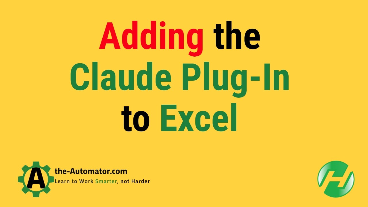 Quick Demo how to add Claude to Excel | AHK Hero Extract