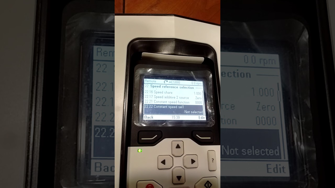 How to program ACS 880 VFD of ABB for operating in 3-wire and motor potentiometer.