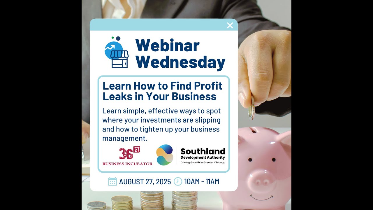 Learn How to Find Profit Leaks in your Business - Small Business Source Webinar Wednesday