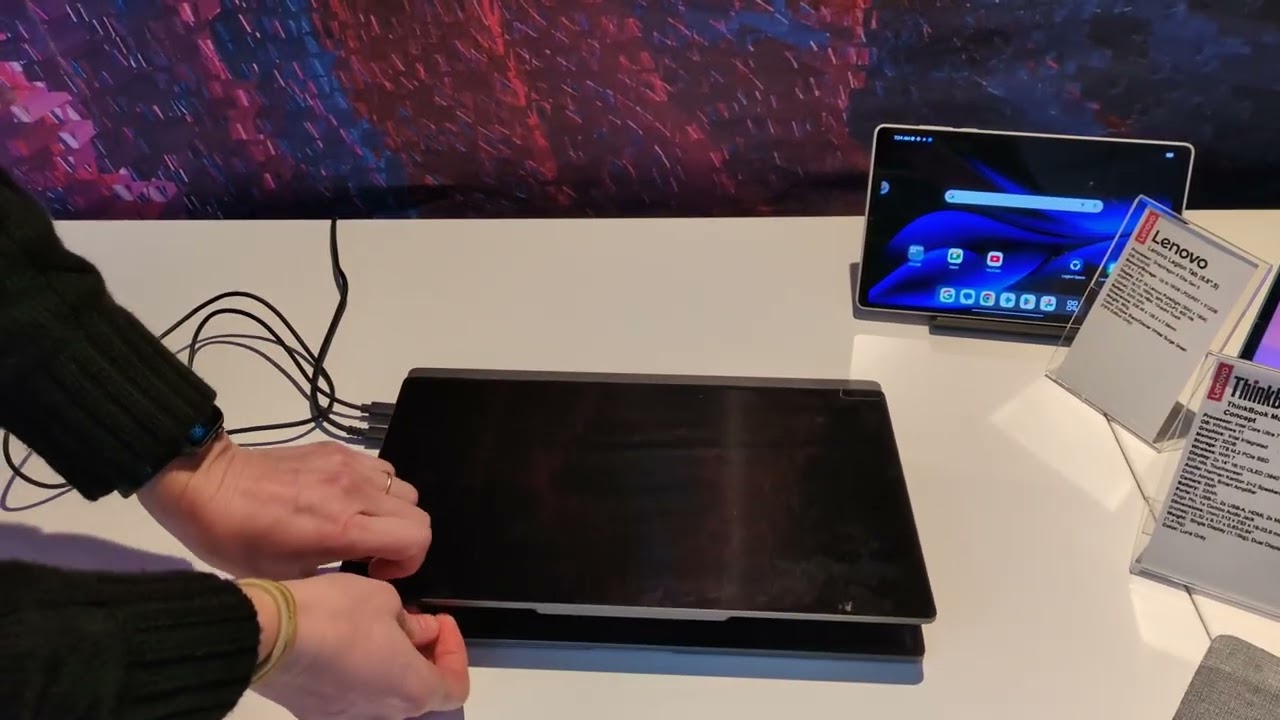 Lenovo ThinkBook Modular AI PC Concept laptop