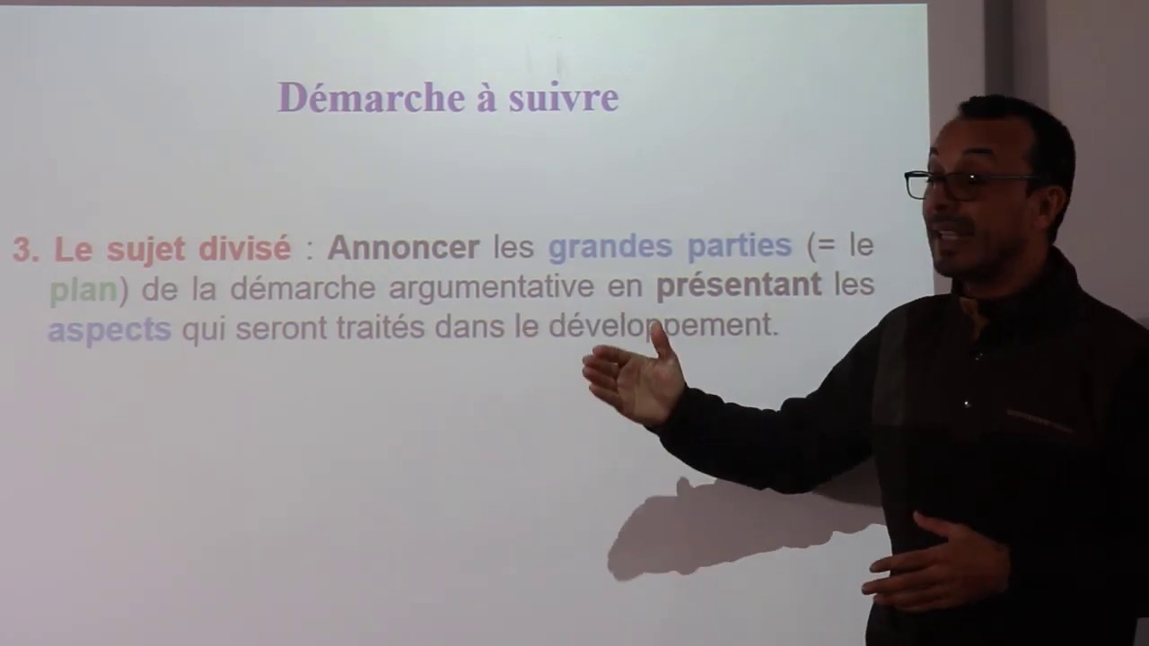Le texte argumentatif: 1- comment rédiger l'introduction
