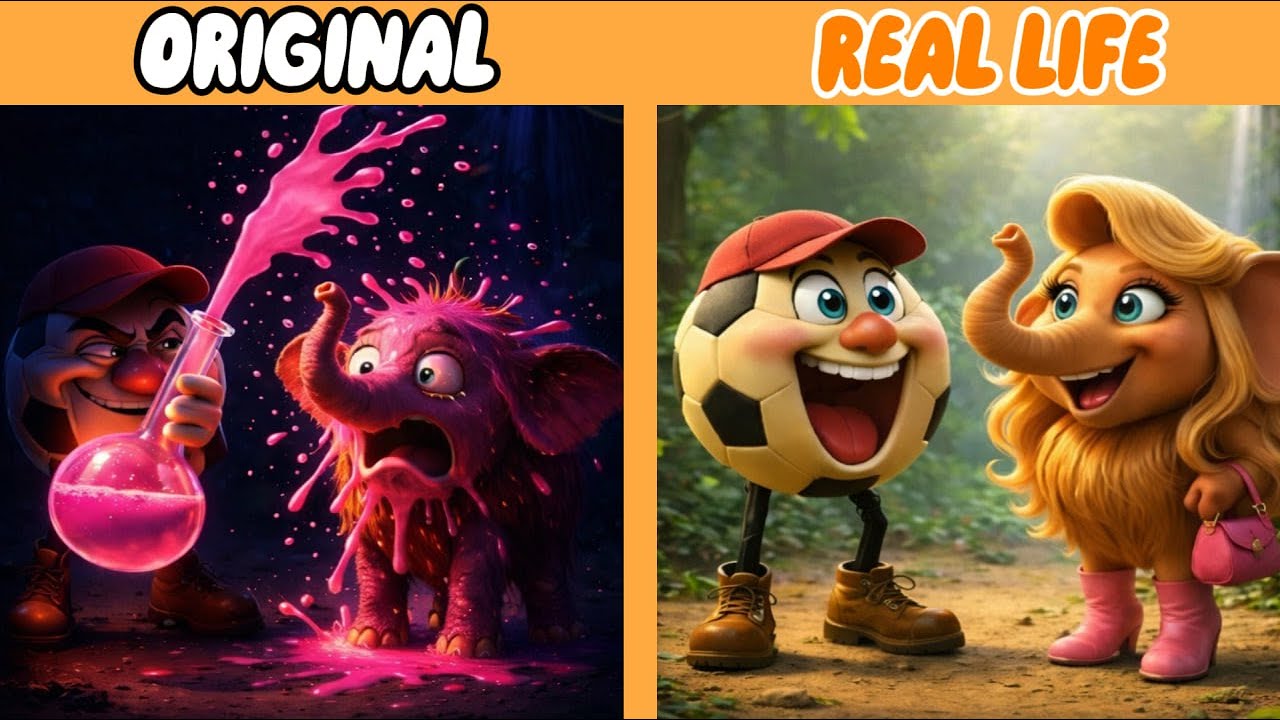 Brainrots Memes Love Transformations | Brainrot Original vs Real life | Brainrot Animation