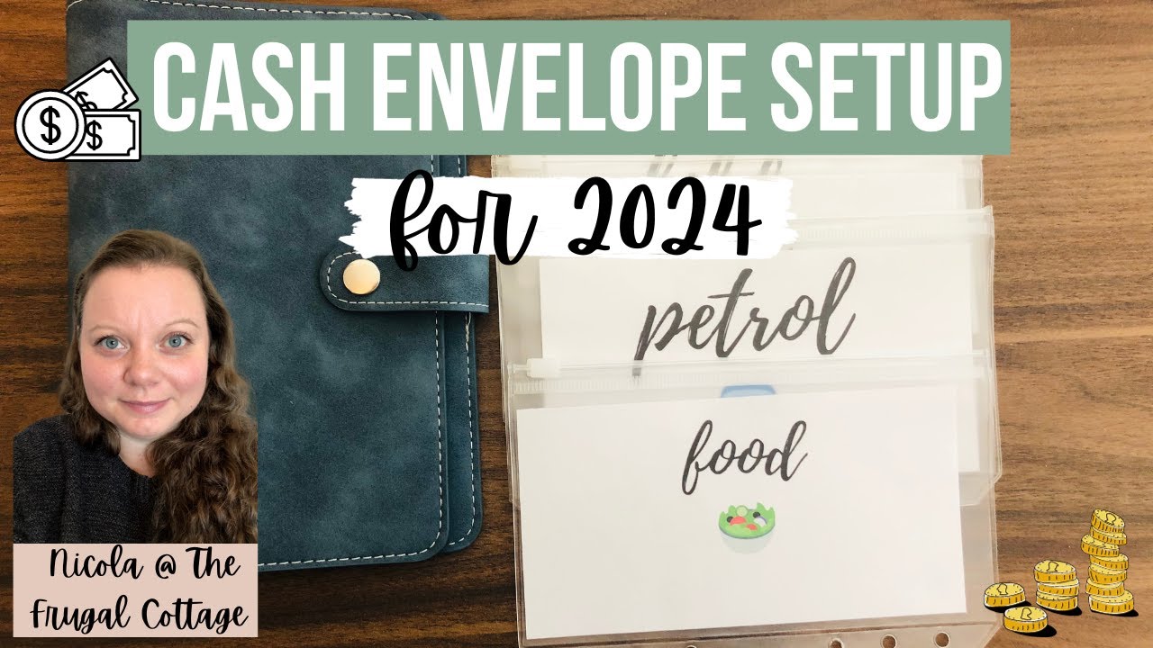 My Cash Envelope Setup For 2024 | Frugal Living | Single Parent Budget