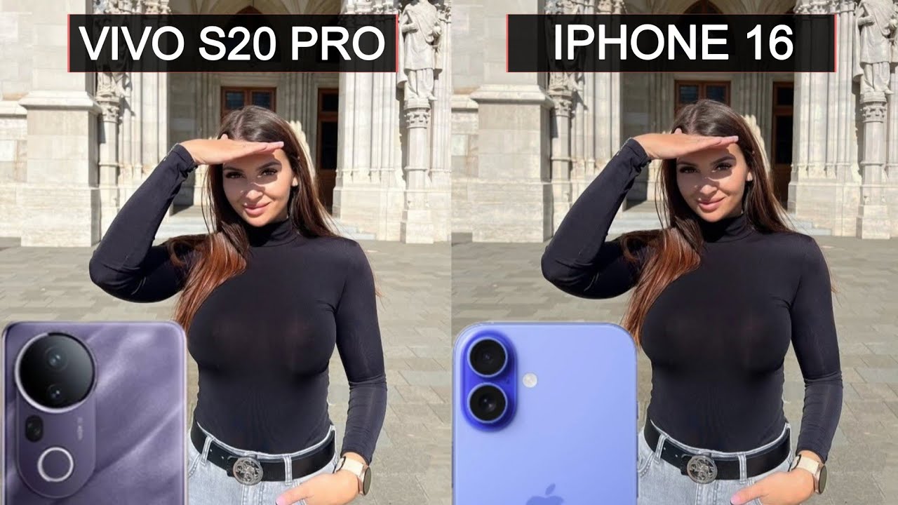 Vivo S20 pro VS iphone 16 Camera test Comparison